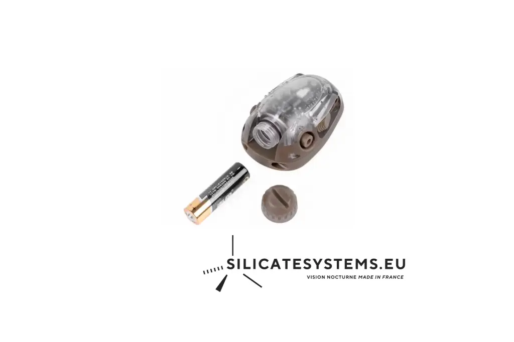 Lampe de Signalisation Tactique LED Multicolore (IR) pour Casque 
